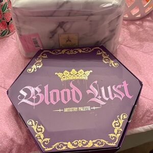 Jeffree Star Blood Lust Artistry Palette BNIB and New jeffree star makeup bag